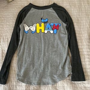 Disney Donald Duck long sleeve tee